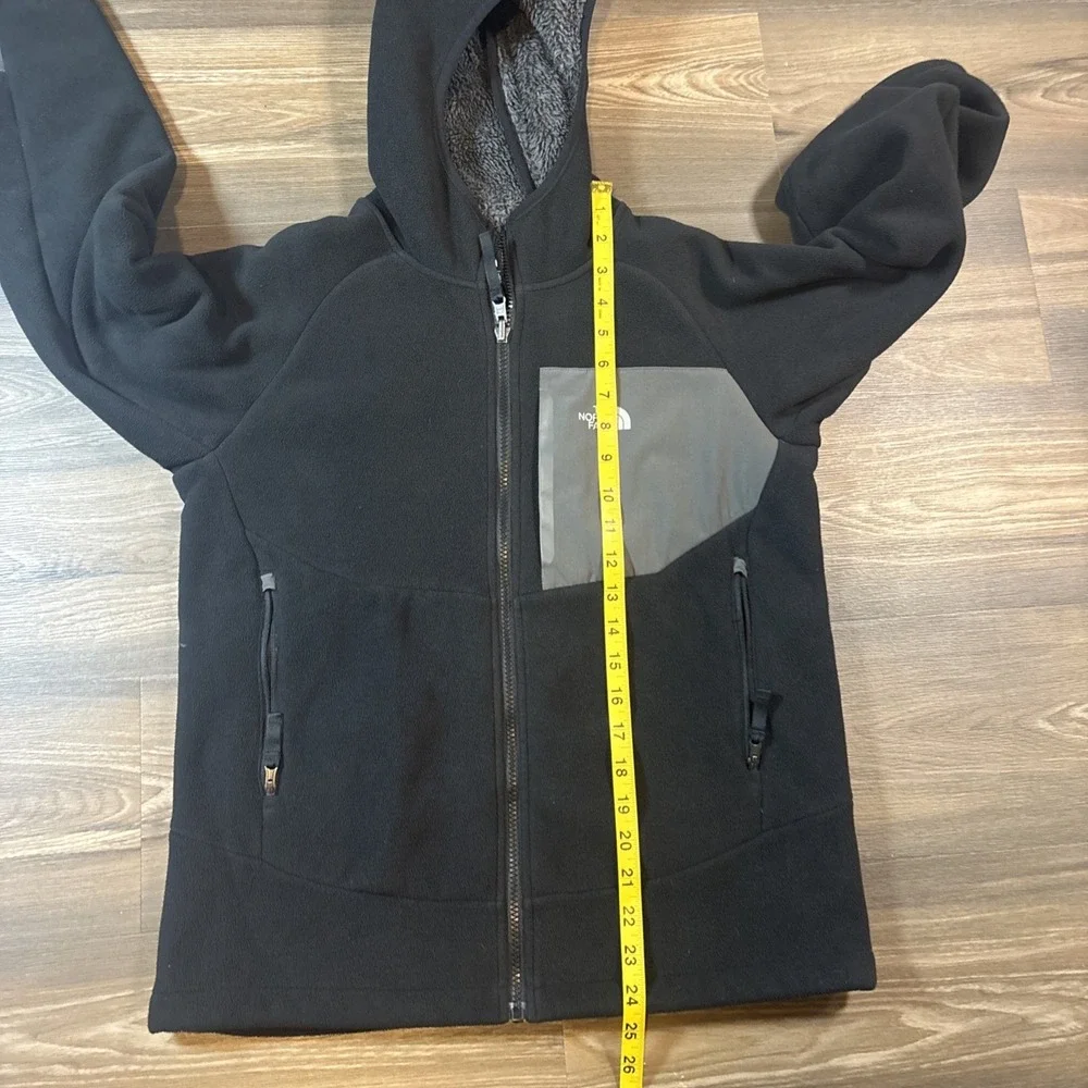 The North Face Boys Chimborazo Full Zip Hooded Fleece Jacket Size L